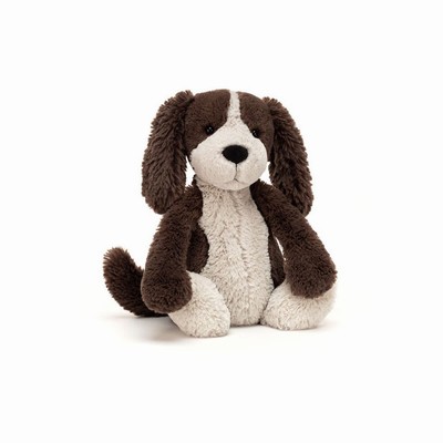 Jellycat Bashful Fudge Dog USA | 16708SVLG